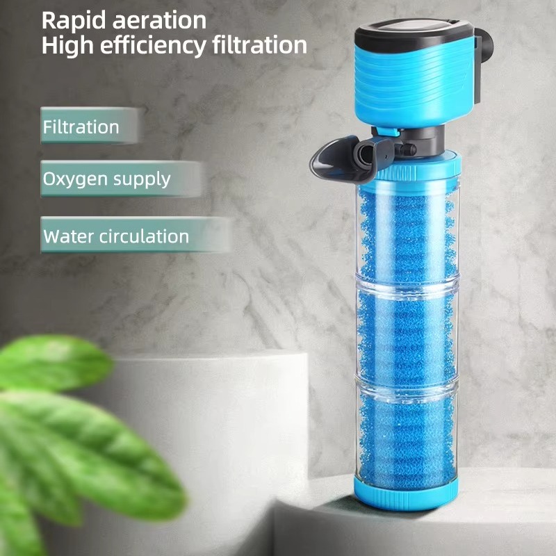 Fish Tank Filter Pump - Équipement de filtration submersible, pompe à