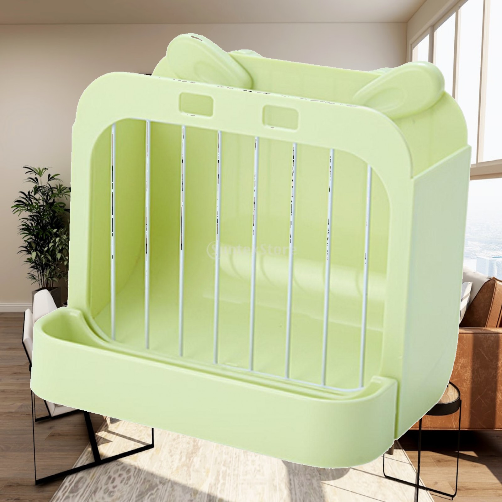 Rabbit Pellet Feeder - Mangeoire à foin pour lapins en