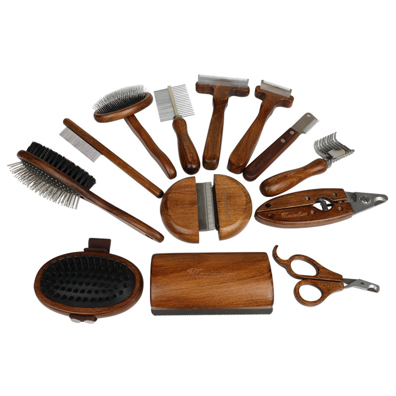 Pet X Supplies & Tack Howell Mi - Peigne antique en bois massif pour