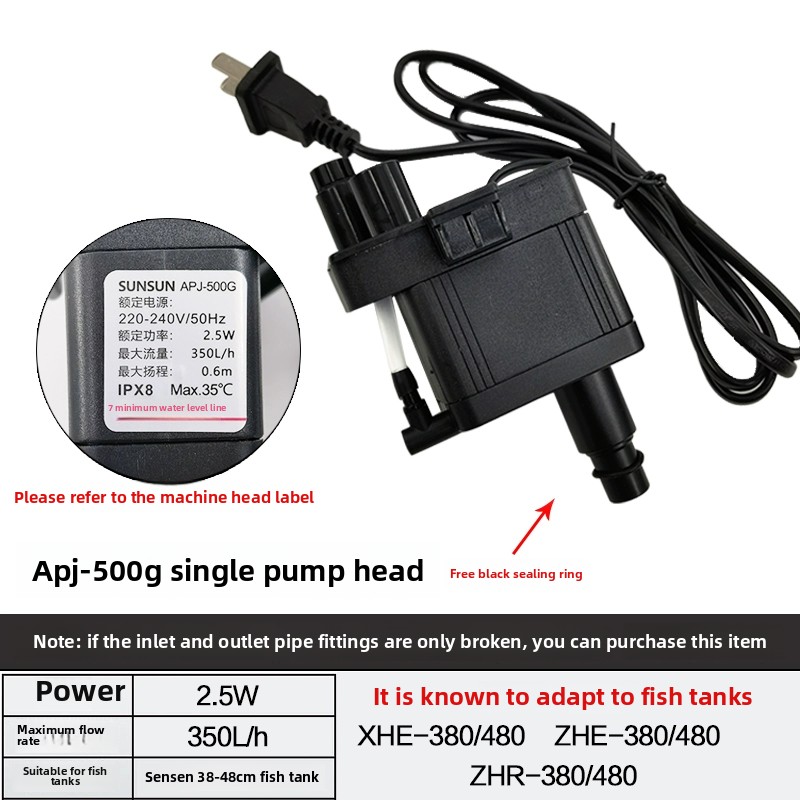 Nouvelle pompe filtrante trois - Fish Tank Filter Pump avis et prix