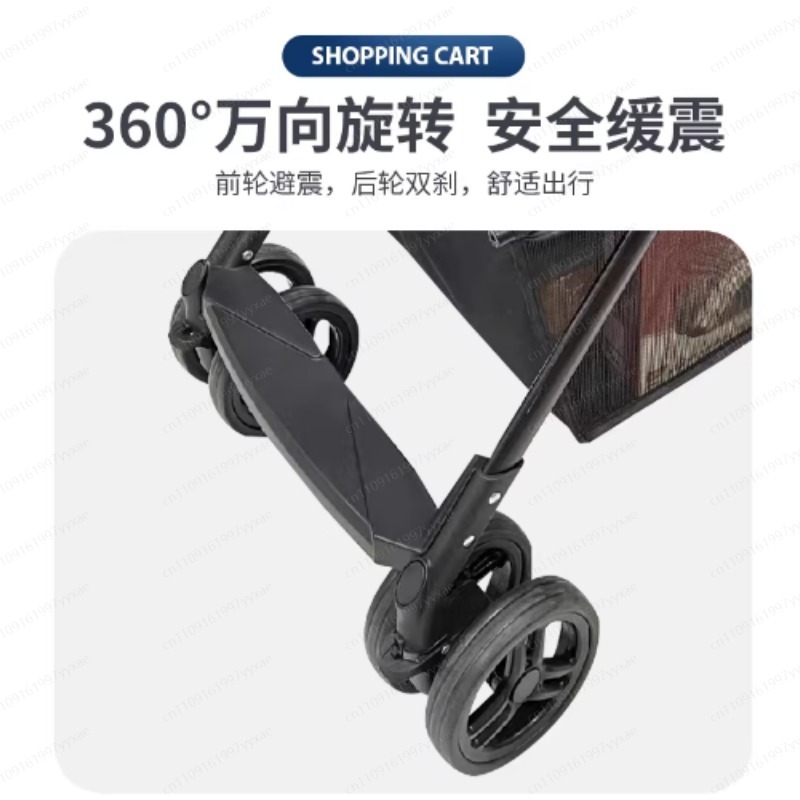 Chariot de courses pliable mul - Pet Supplies Pet Shop avis et prix