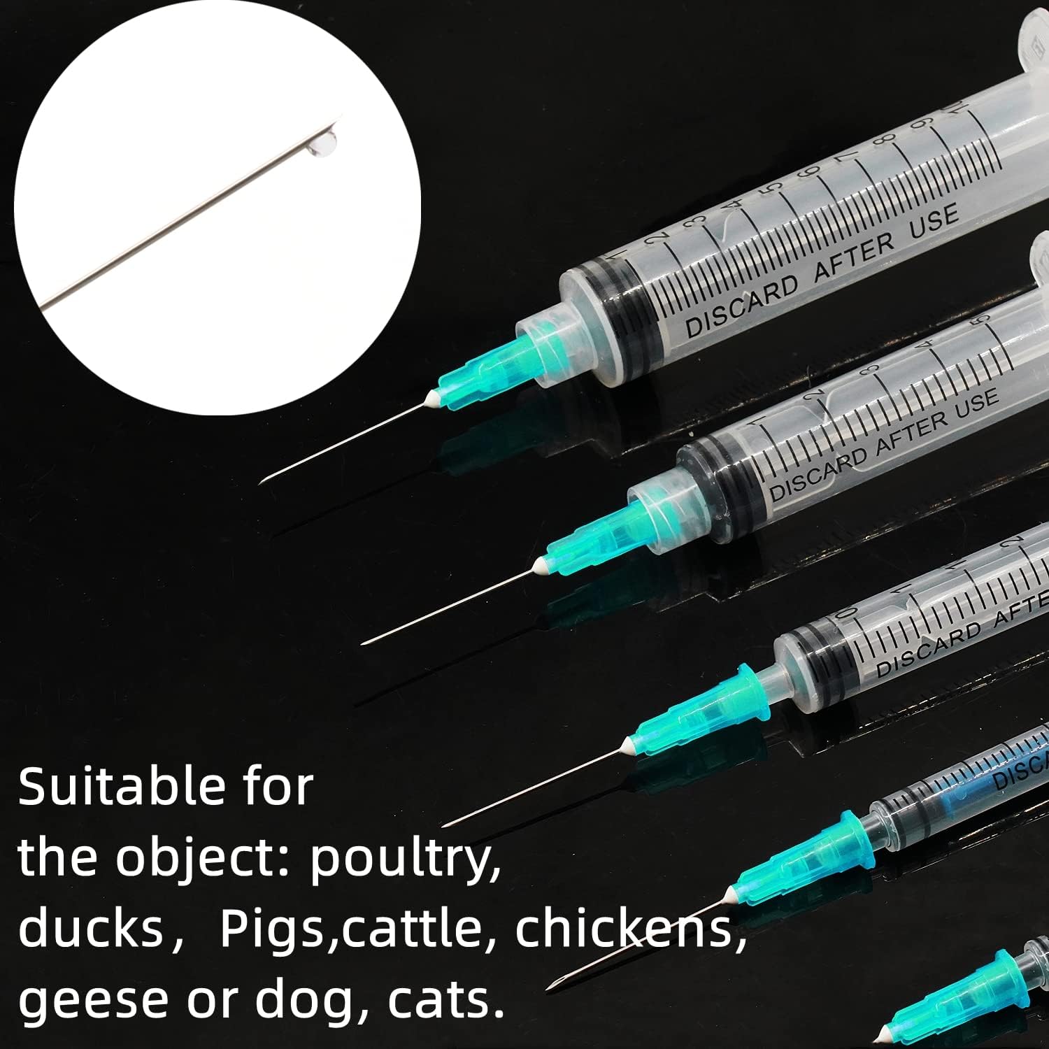 Seringue Luer Lock de 5 ml, ad - Pet Supplies In avis et prix
