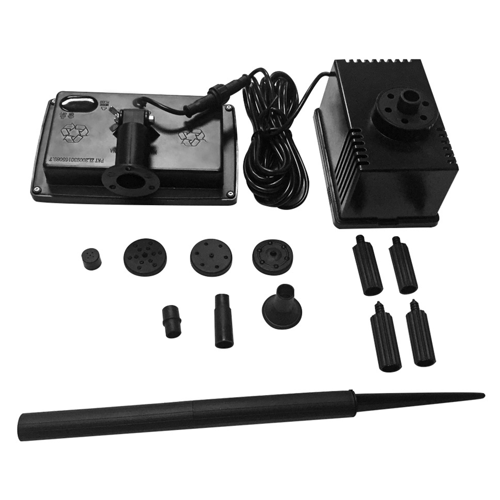 Pompe de fontaine solaire 1.5W - Fish Tank Filter Pump avis et prix
